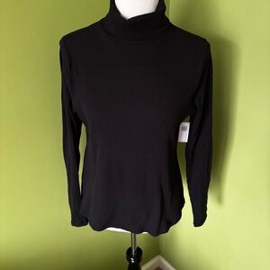 Old Navy Ribbed Women’s Ribbed Black Turtleneck